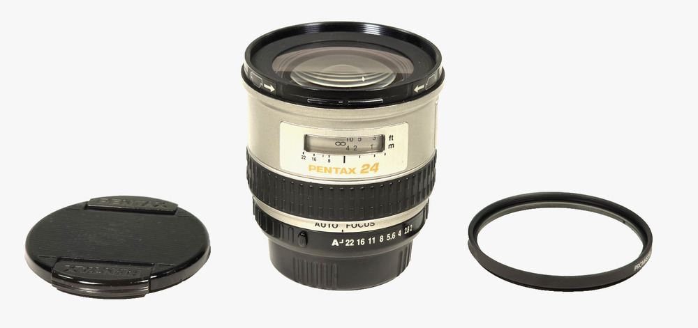 PENTAX FA* SMC 24mm F/2 IF AL Silver Star Series Wide Angle AF Lens Rare Pro